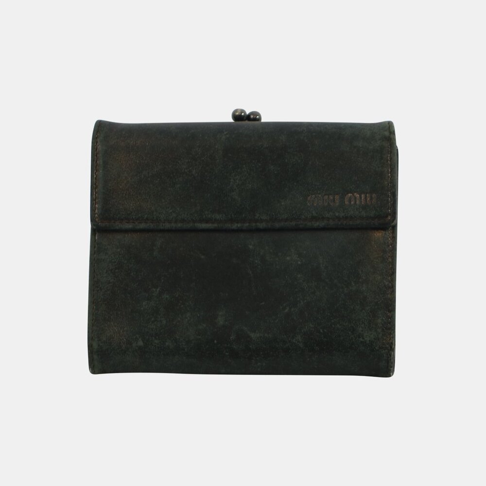 Miu Miu Leather Coin Purse – Compact Designer Essential